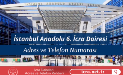 İstanbul Anadolu 6. İcra Dairesi