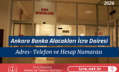 Ankara Banka Alacakları İcra Dairesi