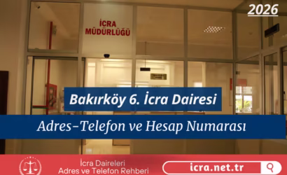 Bakırköy 6. İcra Dairesi