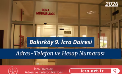 Bakırköy 9. İcra Dairesi