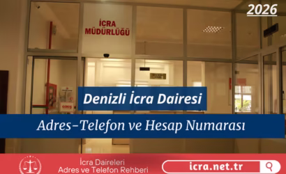 Denizli İcra Dairesi: nerede, adresi ve telefon numarası
