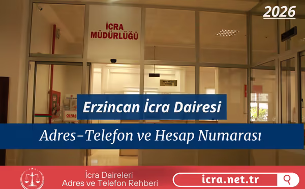 Erzincan İcra Dairesi: nerede, adresi ve telefon numarası