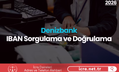 DenizBank IBAN Sorgulama ve Doğrulama (2026)