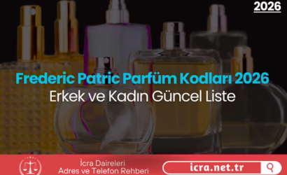 Frederic Patric Parfüm Kodları 2026