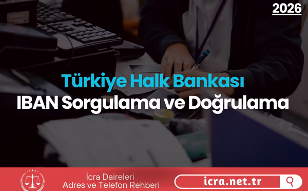 Halkbank IBAN Sorgulama ve Doğrulama