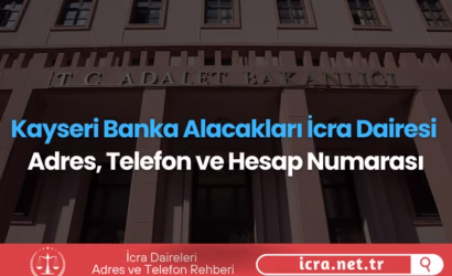 Kayseri Banka Alacakları İcra Dairesi