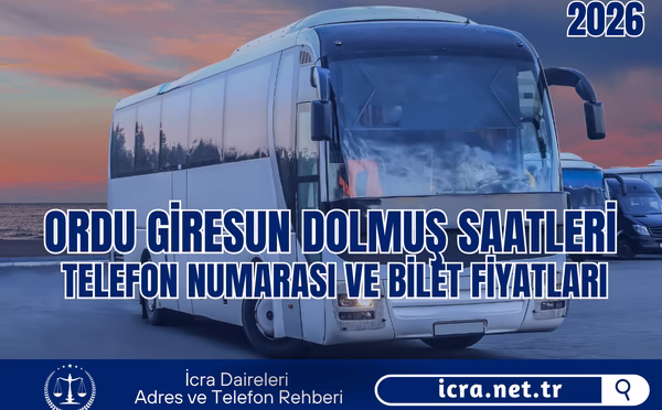 Ordu Giresun Dolmuş Saatleri 2026 – (Güncel)