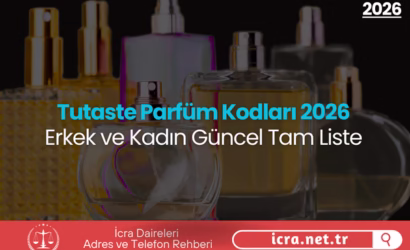 Tutaste Parfüm Kodları 2026 – Erkek ve Kadın