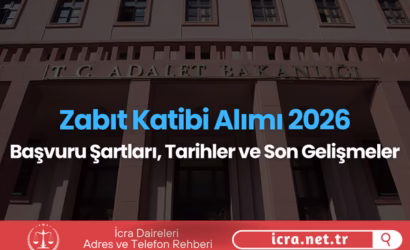 Zabit Katibi Alımı 2026: Başvuru Şartları ve İlan Ne Zaman ?