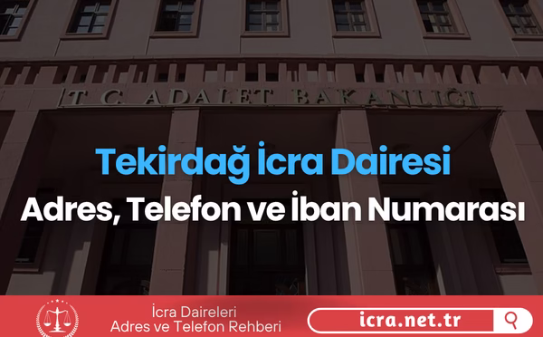 Tekirdağ İcra Dairesi
